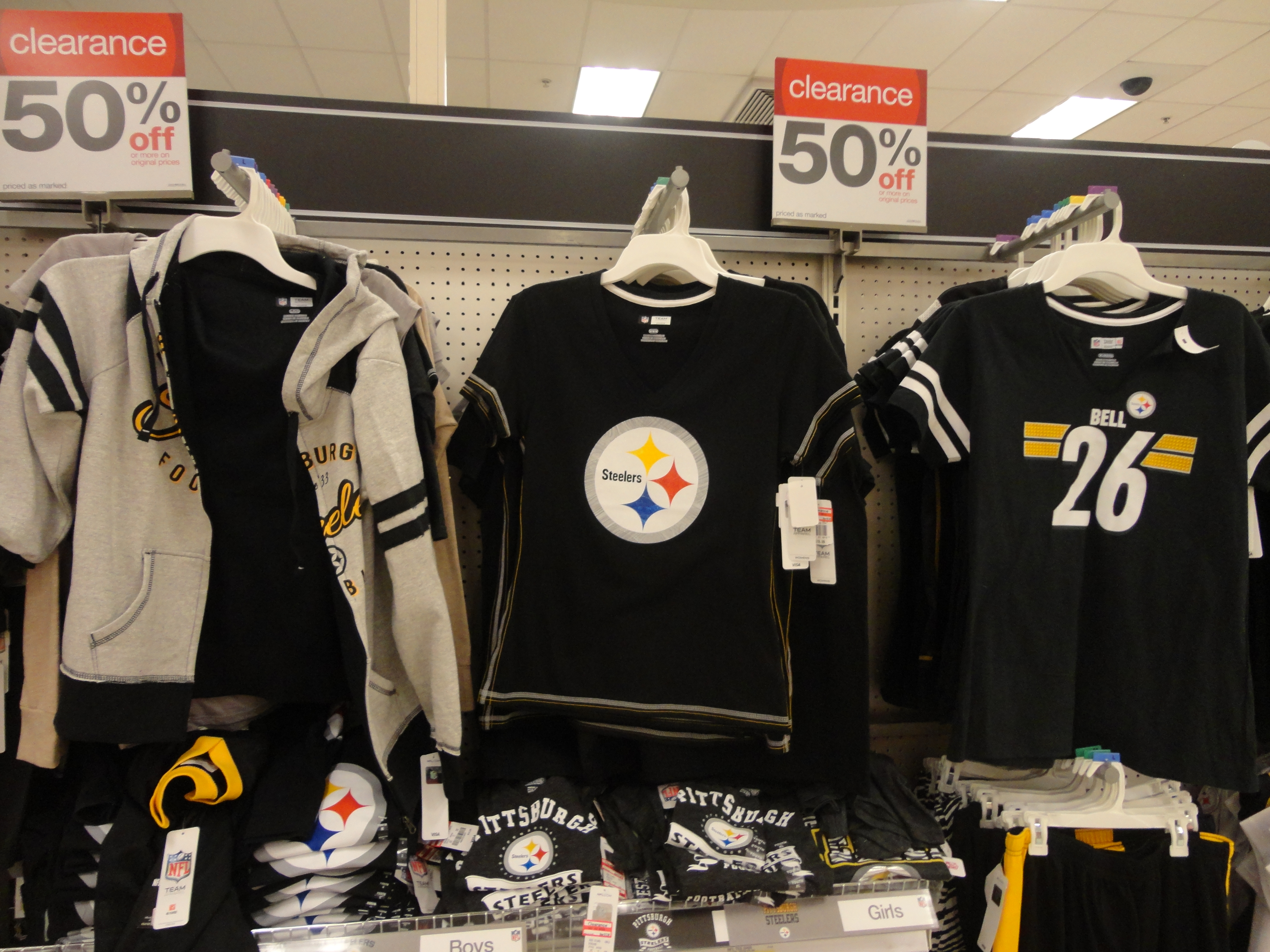 Team Apparel Clearance  Target (Chambersburg, PA) - SHIP SAVES