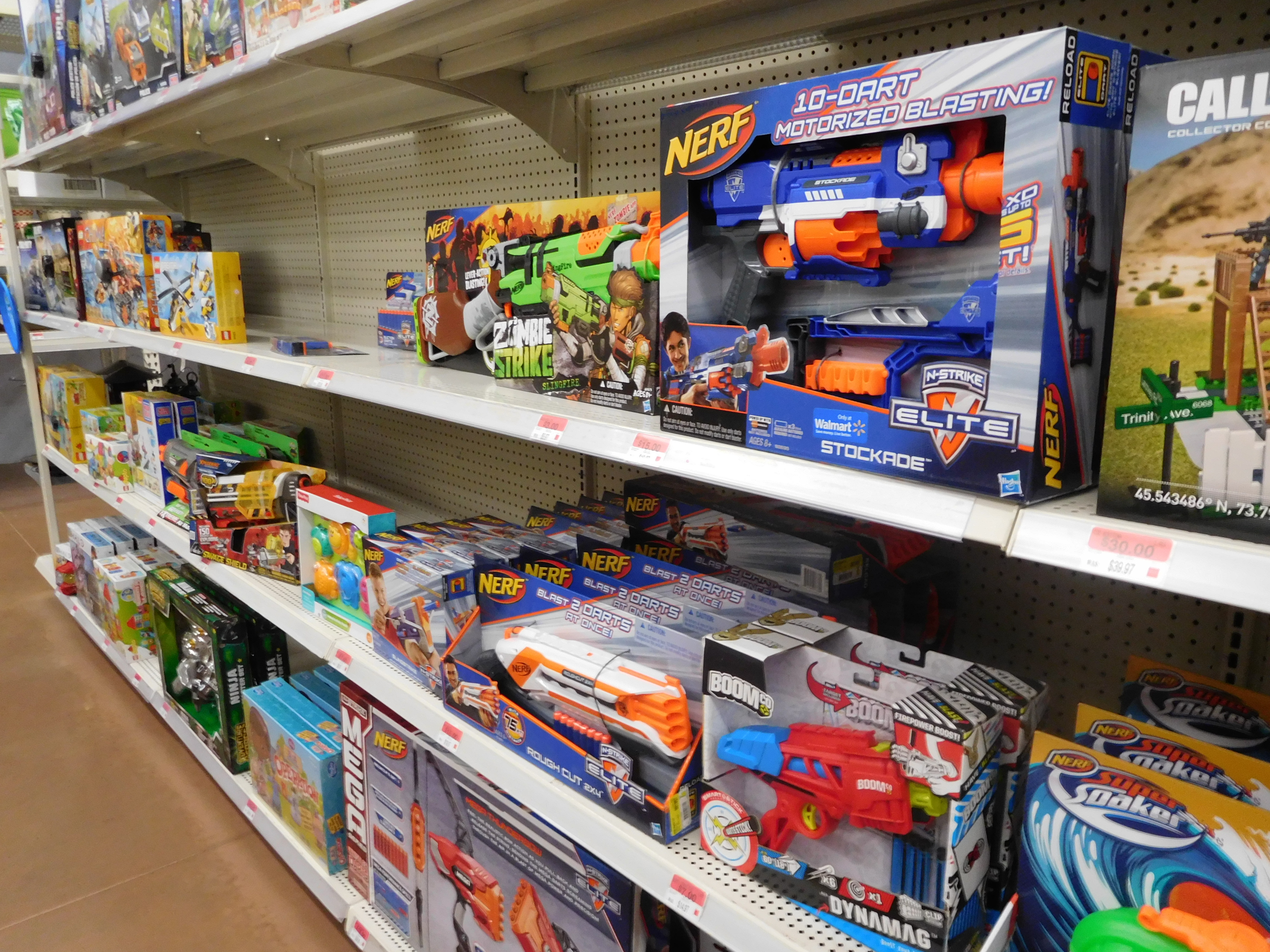 Walmart Tipton - Toys has taken over our Clearance section! From