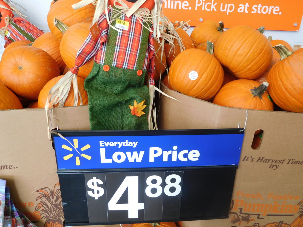 Walmart Pumpkin Prices SHIP SAVES