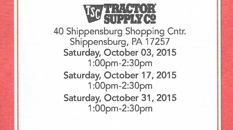 tractor supply shot schedule