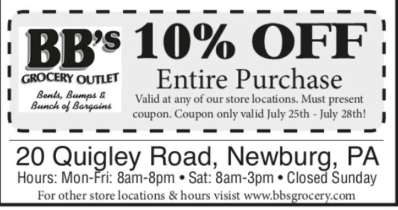 BB’s Grocery Outlet | 10% Off Entire Purchase Coupon - SHIP SAVES