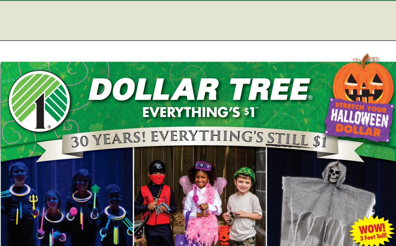 Dollar Tree | 10% off your Purchase of $10 or more on Sunday, 10/16 | SHIP SAVES