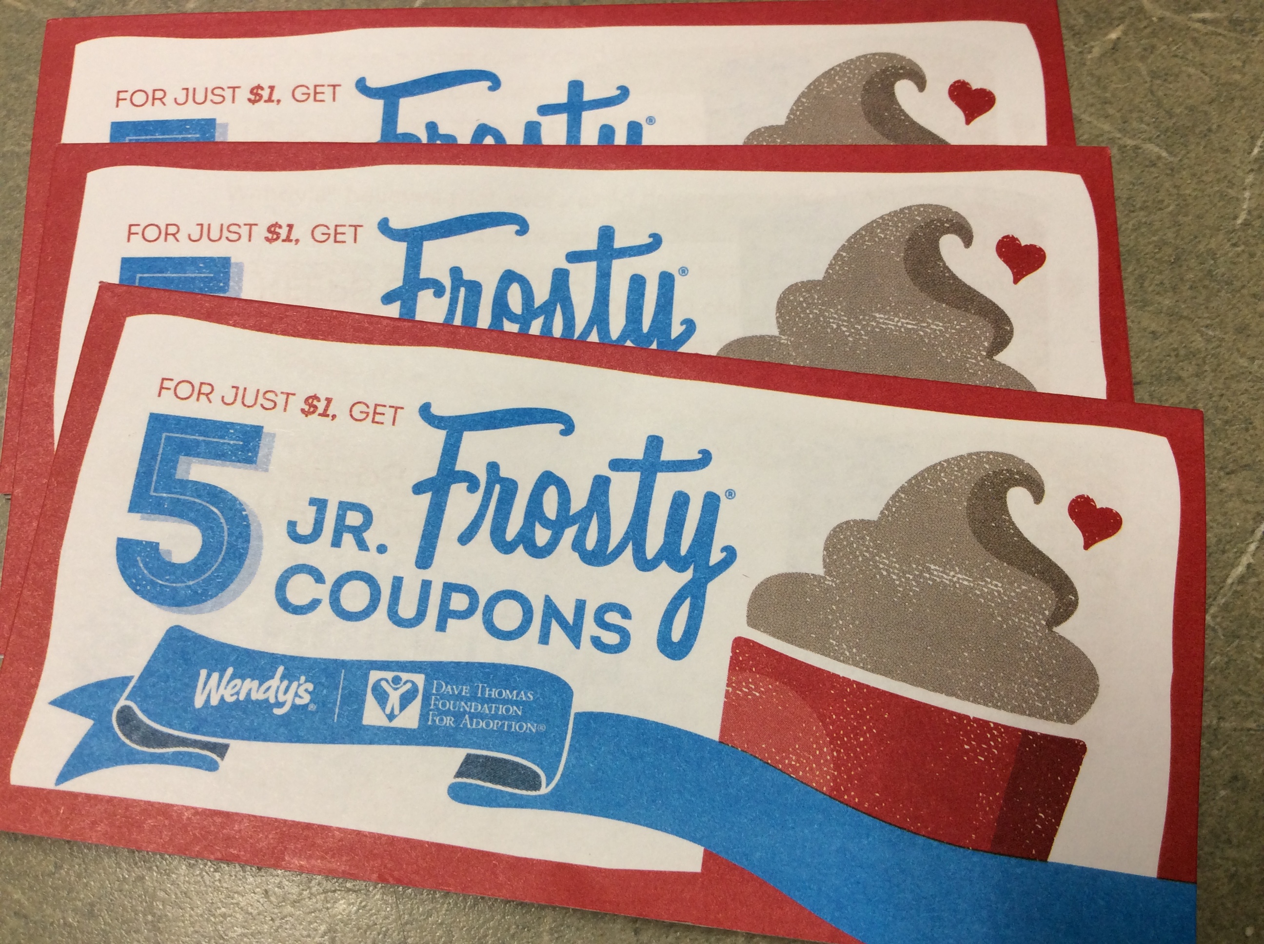Wendy’s 1 Halloween Coupon Booklet (Includes 5 FREE Jr. Frosty