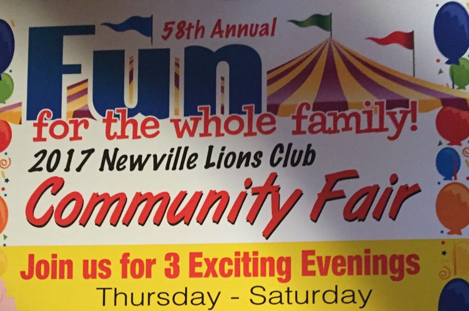 Newville Lions Club Community Fair July 68 SHIP SAVES