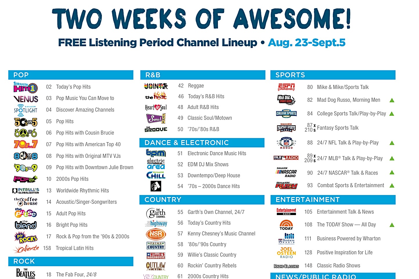 SiriusXM's Memorial Day 2021 Free Listening Event Is Going, 41% OFF