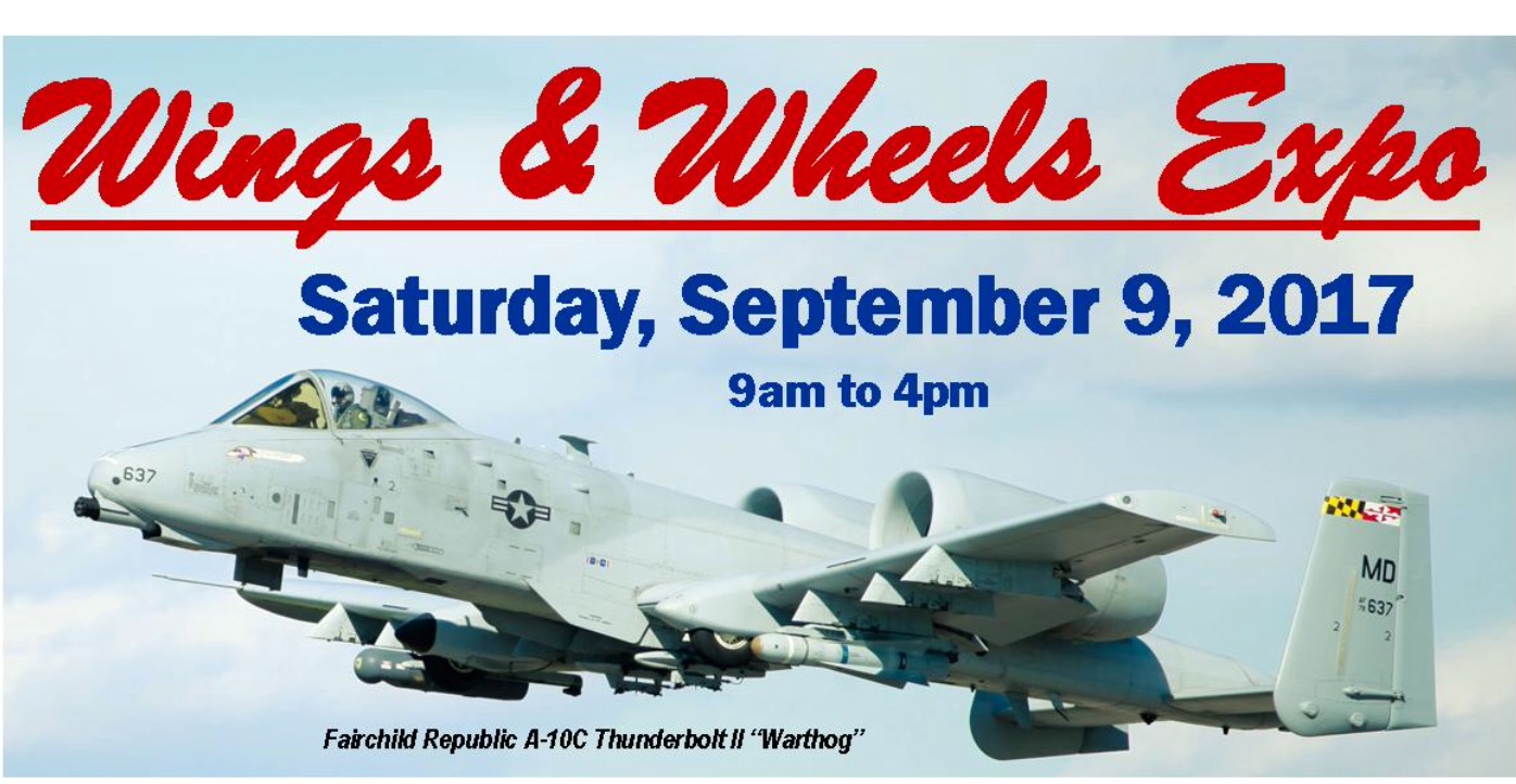 Wings & Wheels Expo 2017 at Hagerstown Regional Airport SHIP SAVES