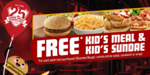 Red Robin | FREE Kid's Meal &amp; Kid's Sundae with purchase - SHIP SAVES