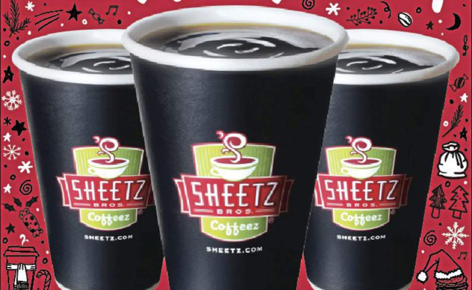 Sheetz Offering Free Coffee On Christmas, New Year’s Eve, New Year’s