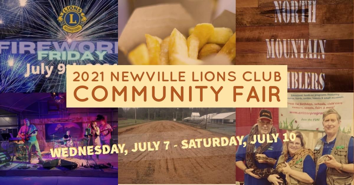 The 2021 Newville Lions Club Community Fair SHIP SAVES