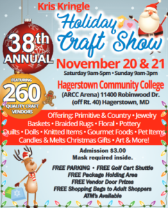 Kris Kringle Holiday Craft Show | November 20 & 21 - SHIP SAVES