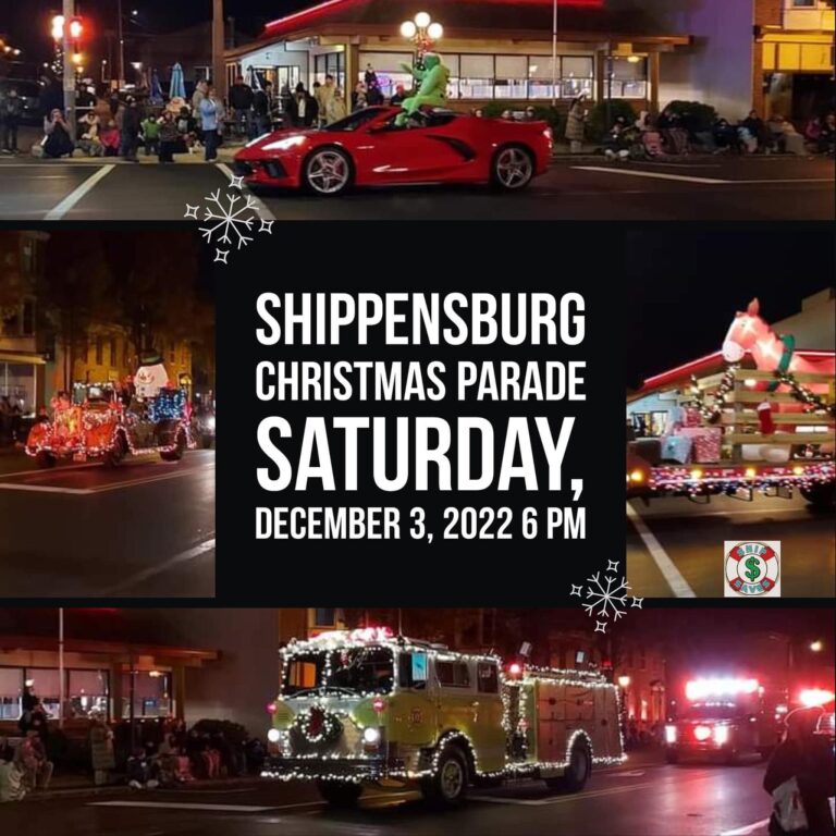 Shippensburg Christmas Parade December 3 SHIP SAVES