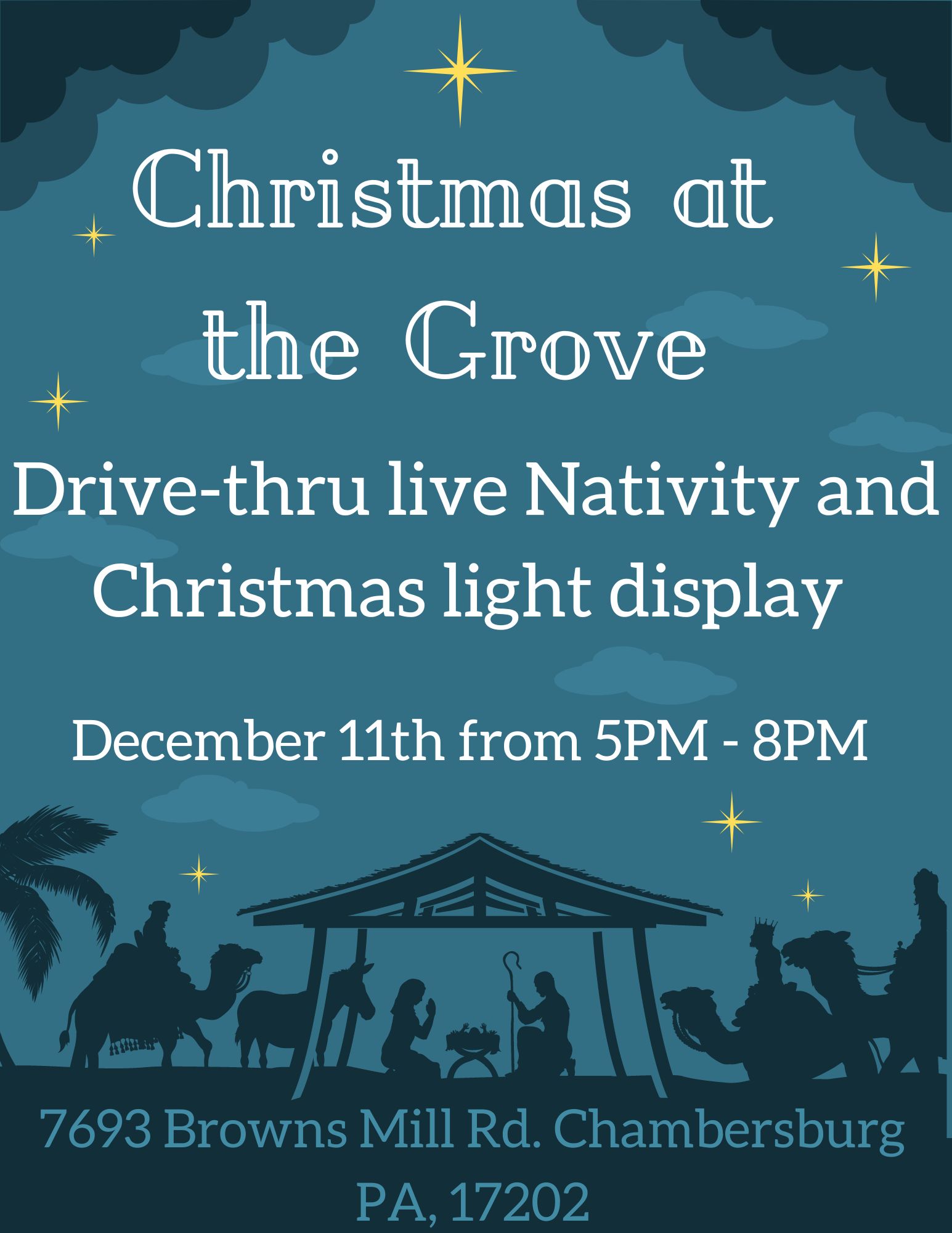 Christmas at the Grove | A Drive-Thru Christmas Experience - SHIP SAVES